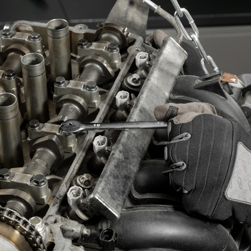 Набор ключей комбинированных 6-22 мм, 12 шт, CrV, матовый хром Stels по ценам производителя в Краснодаре с доставкой по всей России