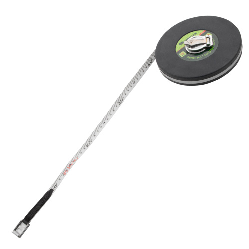 Рулетка геодезическая 30 м х 13 мм, закрытый корпус, фибергласовая лента Сибртех по ценам производителя в Краснодаре с доставкой по всей России