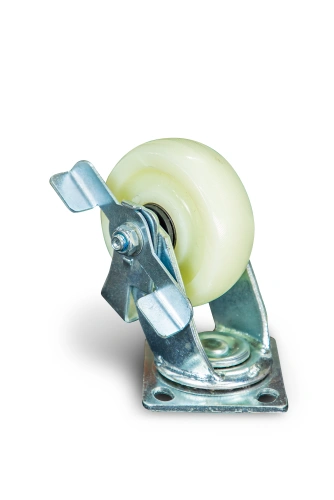 Колесо большегрузное поворотное SCdnb 55 125 мм полипропиленовое с тормозом по ценам производителя в Краснодаре с доставкой по всей России