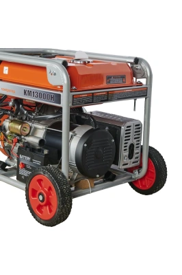Генератор бензиновый 9,0 кВт 220В 26 л с электростартером и колесами TOR KM13000H по ценам производителя в Краснодаре с доставкой по всей России