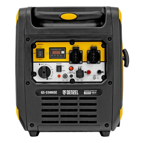 Генератор инверторный GS-5500iSE, 5,5 кВт, 230 В, закрытый корпус,электростартер Denzel по ценам производителя в Краснодаре с доставкой по всей России