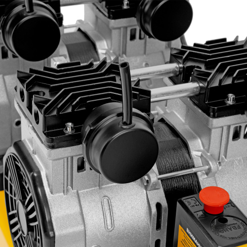 Компрессор безмасляный, малошумный DLS 2200/50, 2200 Вт, 2x1100, 50 л, 380 л/мин Denzel по ценам производителя в Краснодаре с доставкой по всей России