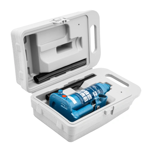 Домкрат гидравлический бутылочный, 2 т, h подъема 178-338 мм, в пластиковом кейсе Stels по ценам производителя в Краснодаре с доставкой по всей России