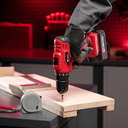 Дрель-шуруповерт аккумуляторная MCDL-18-02, Li-Ion, 18 В, 2 акк. MTX по ценам производителя в Краснодаре с доставкой по всей России