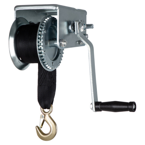 Лебедка шестеренчатая, тяга 0.8 т, ленточная Matrix по ценам производителя в Краснодаре с доставкой по всей России