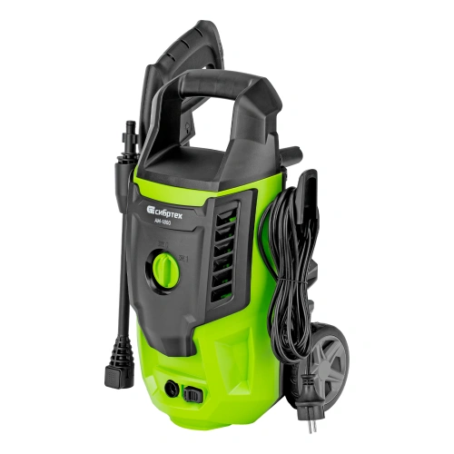 Моечная машина высокого давления АМ-1800, 1800 Вт, 140 бар, 350 л/ч, колесная Сибртех по ценам производителя в Краснодаре с доставкой по всей России