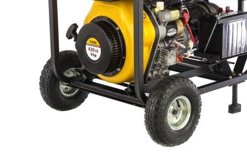 Генератор дизельный DD6300Е, 5.0 кВт, 220 В/50 Гц, 15 л, электростартер Denzel по ценам производителя в Краснодаре с доставкой по всей России