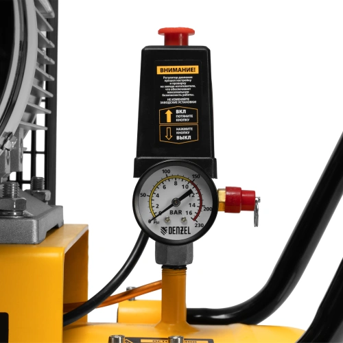 Компрессор воздушный рем. привод BCV 5500-T/200, 5,5 кВт, 200 литров, 850 л/мин Denzel по ценам производителя в Краснодаре с доставкой по всей России