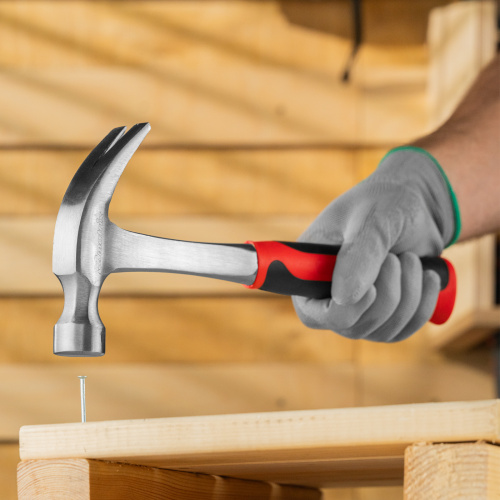 Молоток-гвоздодер, 450 г, цельнометаллический, двухкомпонентная рукоятка Matrix по ценам производителя в Краснодаре с доставкой по всей России