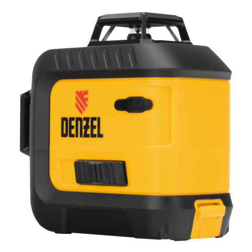 Лазерный уровень мультипризменный LX 360-3 Red, 30 м, 635 нм, аккумулятор Li 2800 мАч, резьба 5/8" Denzel по ценам производителя в Краснодаре с доставкой по всей России