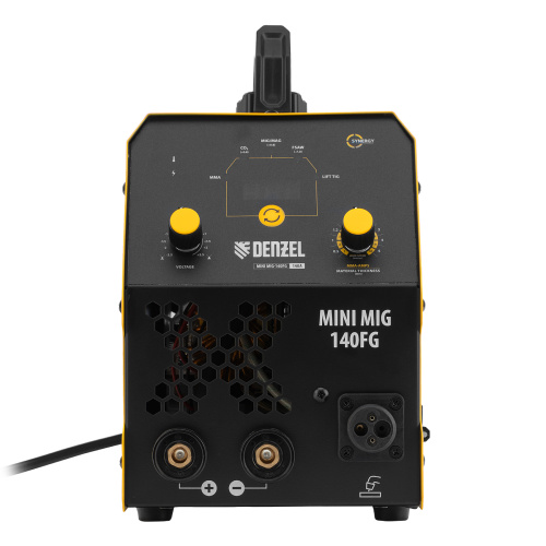 Аппарат инвертор. полуавтомат. сварки Mini MIG-140FG, 140 А, ПВ 60% Denzel по ценам производителя в Краснодаре с доставкой по всей России