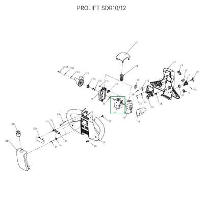 Потенциометр для самоходных штабелеров SDR-S/SDR/SDK по ценам производителя в Краснодаре с доставкой по всей России