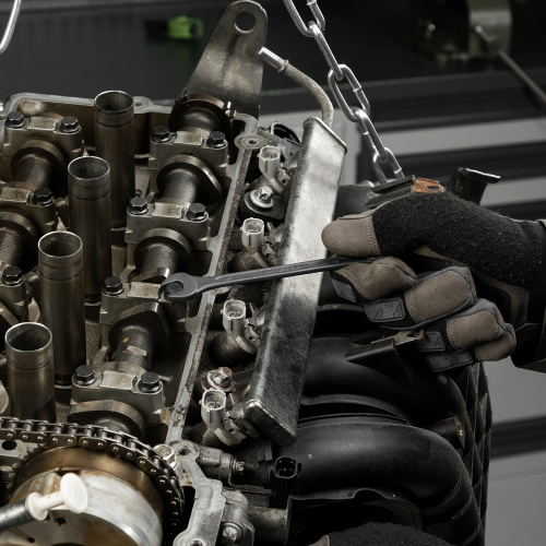 Набор ключей комбинированных, 6 - 22 мм, 12 шт., CrV, фосфатированные Сибртех по ценам производителя в Краснодаре с доставкой по всей России