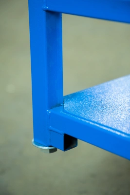 Тележка платформенная TOR ТП-МБ (600х1000) с бортами (колеса 160 мм) по ценам производителя в Краснодаре с доставкой по всей России