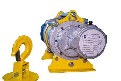 Лебедка электрическая  300/600кг  60/30м с канатом 220В 24м/мин алюминиевый корпус TOR KCD (TSA) по ценам производителя в Краснодаре с доставкой по всей России