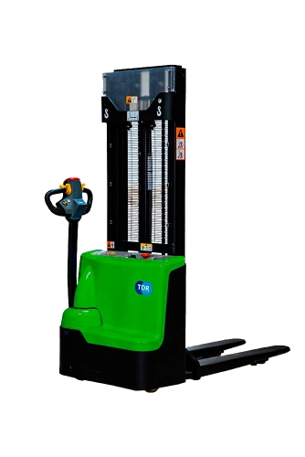 Штабелер самоходный 1,5 т 4,0 м TOR WS15H-4000SC PRO Li-ion 24/60 В/Ач контр. скорости подъема по ценам производителя в Краснодаре с доставкой по всей России