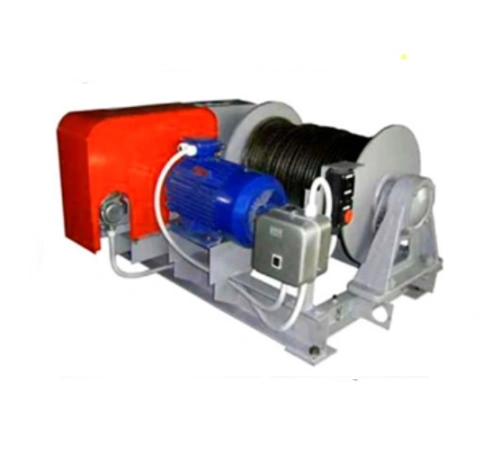 Лебедка тяговая ТЭЛ-5А г/п 5700 кг Н-270 м (без каната) по ценам производителя в Краснодаре с доставкой по всей России