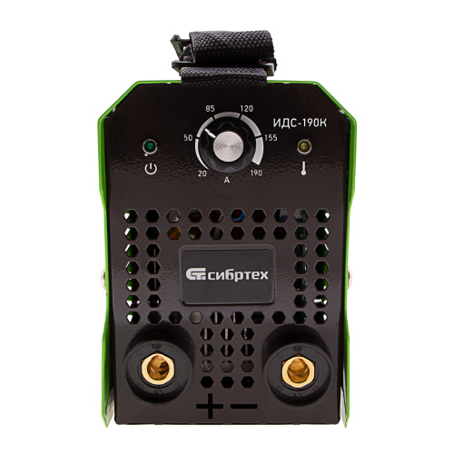 Инверторный аппарат дуговой сварки ИДС-190K, 190 А, ПВ 80%, диаметр электрода 1,6-4 мм Сибртех по ценам производителя в Краснодаре с доставкой по всей России