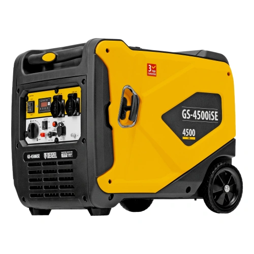 Генератор инверторный GS-4500iSE, 4,5 кВт, 230 В, закрытый корпус, электростартер Denzel по ценам производителя в Краснодаре с доставкой по всей России