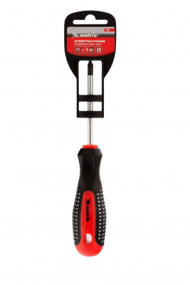 Отвертка Fusion, PZ1 x 75 мм, CrV, трехкомпонентная рукоятка "Anti slip" Matrix по ценам производителя в Краснодаре с доставкой по всей России