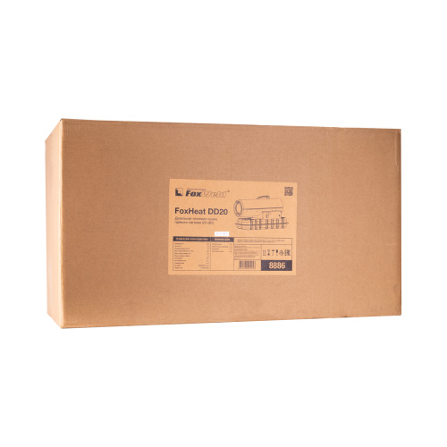 Дизельная тепловая пушка прямого нагрева FoxHeat DD 20 (20 кВт) купить в Москве с доставкой по всей России | ProtosMarket.ru