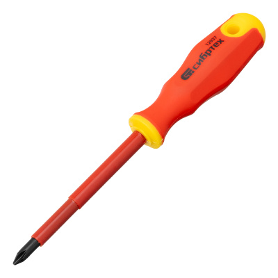 Набор отверток диэлектрических до 1000 В, 5 шт, тестер, CrV, двухкомпонентные рукоятки Сибртех по ценам производителя в Краснодаре с доставкой по всей России