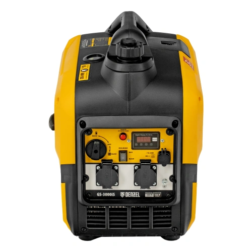 Генератор инверторный GS-3000iS, 3,0 кВт, 230 В, закрытый корпус, ручной старт DENZEL по ценам производителя в Краснодаре с доставкой по всей России