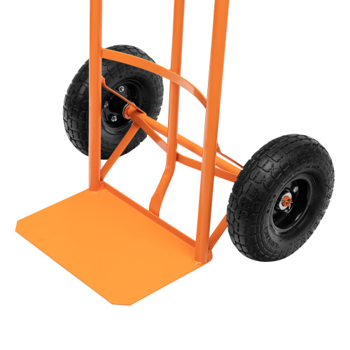 Тележка ручная двухколесная НТ1805, грузоподъемность 150 кг, пневматические колеса D 260 мм, платформа 350 х 235 мм Сибртех по ценам производителя в Краснодаре с доставкой по всей России