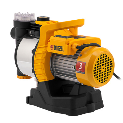 Садовый поверхностный насос GP1100SS, 1100 Вт, 4000 л/ч, подъем 45 м, пластик Denzel купить в Москве с доставкой по всей России | ProtosMarket.ru