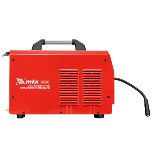 Аппарат инвертор. полуавтомат. cварки MIG-180S, 180A, ПВ 60%, катушка 5 кг MTX по ценам производителя в Краснодаре с доставкой по всей России