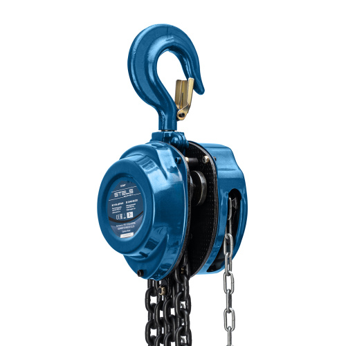 Таль цепная, 3 т, h подъема 3 м, расстояние между крюками 500 мм Stels по ценам производителя в Краснодаре с доставкой по всей России