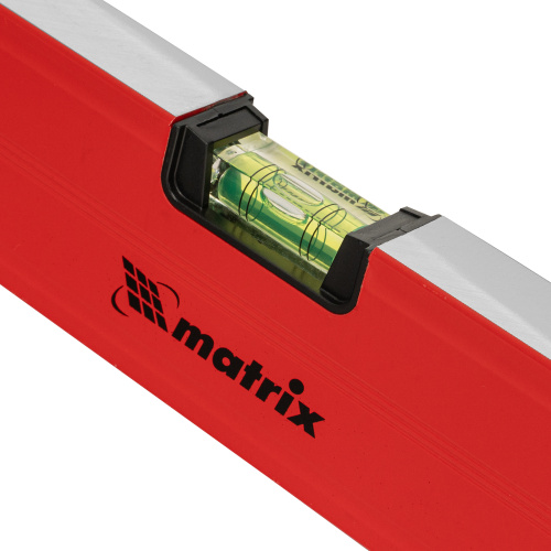 Уровень алюминиевый магнитный, 1500 мм, фрезерованный, 3 глазка (1 зеркальный) усиленный Matrix по ценам производителя в Краснодаре с доставкой по всей России