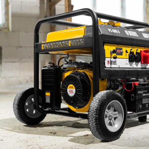 Транспортировочный комплект (колеса и ручки) для генераторов PS Denzel по ценам производителя в Краснодаре с доставкой по всей России