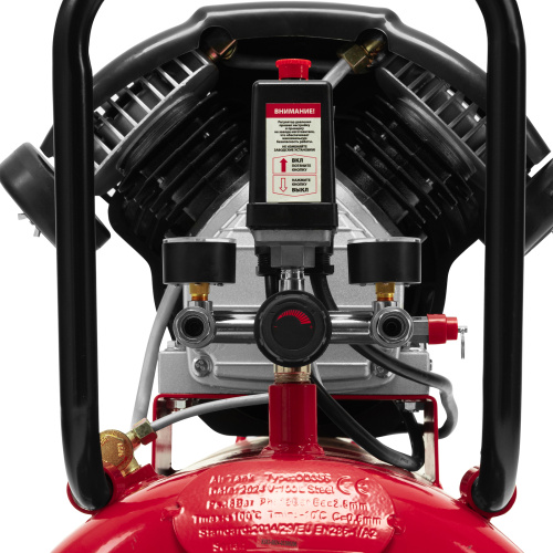 Компрессор воздушный КК-2200/100, 2,2 кВт, 350 л/мин, 100 л, прямой привод, масляный MTX по ценам производителя в Краснодаре с доставкой по всей России