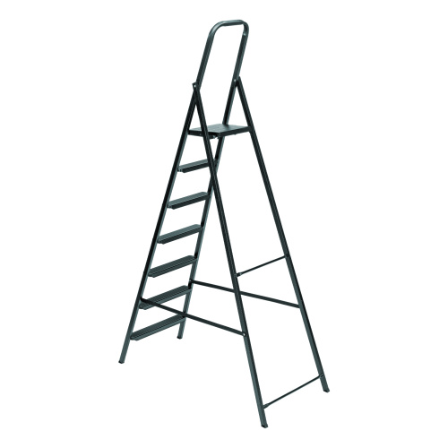 Стремянка 7 ступеней, компактная, стальная Сибртех по ценам производителя в Краснодаре с доставкой по всей России