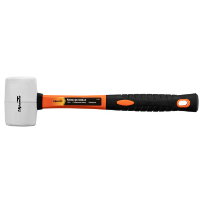 Киянка резиновая, 225 г, белая резина, фибергласовая рукоятка Sparta по ценам производителя в Краснодаре с доставкой по всей России