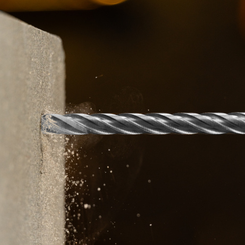 Бур по бетону, цельная крестовая пластина, 8x215 мм, SDS PLUS Denzel по ценам производителя в Краснодаре с доставкой по всей России