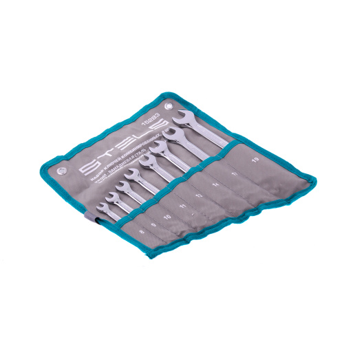 Набор ключей комбинированных 8 шт, 8-19 мм,  антислип Stels по ценам производителя в Краснодаре с доставкой по всей России