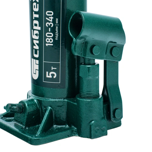 Домкрат гидравлический бутылочный, 5 т, 180-340 мм, в пласт. кейсе Сибртех по ценам производителя в Краснодаре с доставкой по всей России