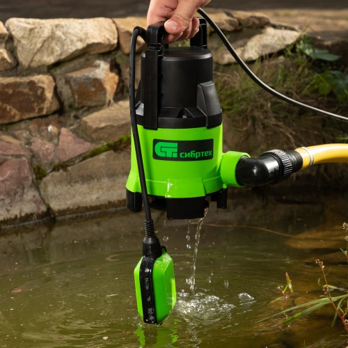 Дренажный насос для грязной воды СДН450-35, 450 Вт, напор 5.5 м, 8000 л/ч Сибртех по ценам производителя в Краснодаре с доставкой по всей России