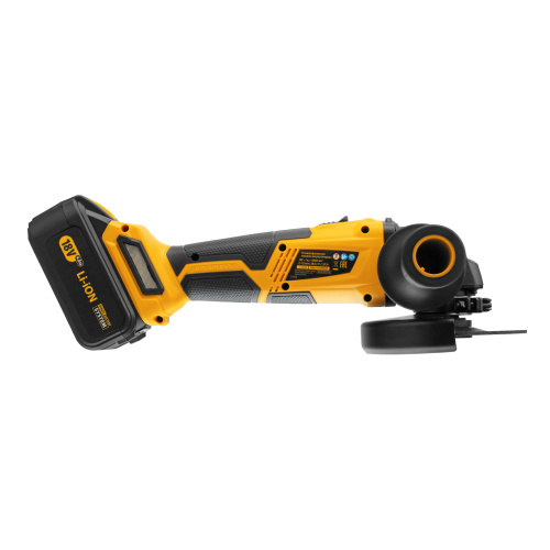 Машина углошлифовальная аккумуляторная бесщет. BLG-IB-18-125-4, Li-ion, 18 В Denzel по ценам производителя в Краснодаре с доставкой по всей России