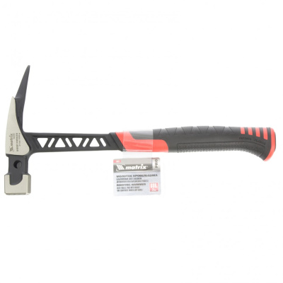 Молоток кровельщика, 600 г, цельнокованый, боек с магнитом, двухкомпонентная обрезиненная рукоятка Matrix Pro по ценам производителя в Краснодаре с доставкой по всей России