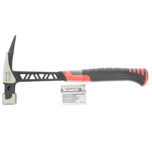 Молоток кровельщика, 600 г, цельнокованый, боек с магнитом, двухкомпонентная обрезиненная рукоятка Matrix Pro по ценам производителя в Краснодаре с доставкой по всей России