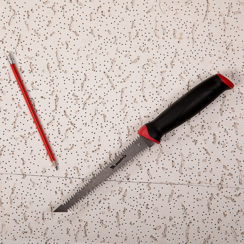 Ножовка по гипсокартону, 180 мм, две рабочие кромки полотна, двухкомпонентная рукоятка Matrix по ценам производителя в Краснодаре с доставкой по всей России
