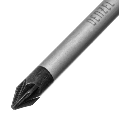 Отвертка, PZ1x75 мм, S2, 3к рукоятка Denzel по ценам производителя в Краснодаре с доставкой по всей России