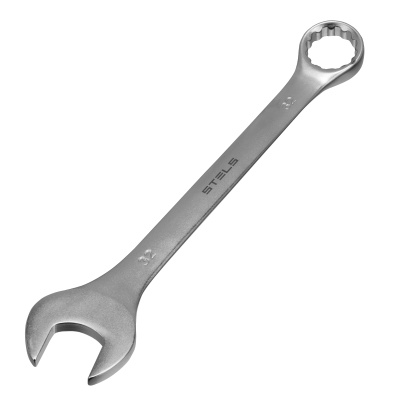 Набор ключей комбинированных 6-32 мм, 26 шт, CrV, матовый хром Stels по ценам производителя в Краснодаре с доставкой по всей России