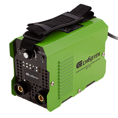 Инверторный аппарат дуговой сварки ИДС-190K, 190 А, ПВ 80%, диаметр электрода 1,6-4 мм Сибртех по ценам производителя в Краснодаре с доставкой по всей России