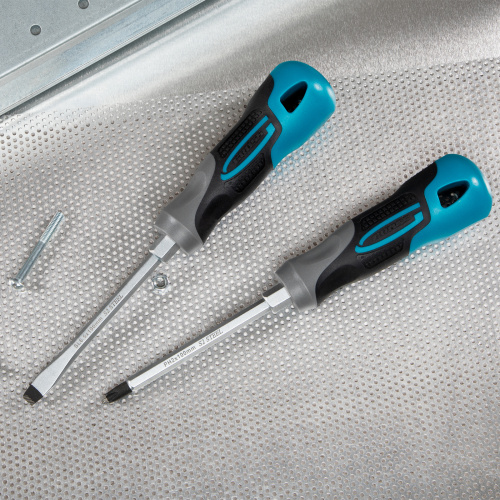 Набор отверток комбинированный 2 шт, S2, трехкомпонентная рукоятка Gross по ценам производителя в Краснодаре с доставкой по всей России