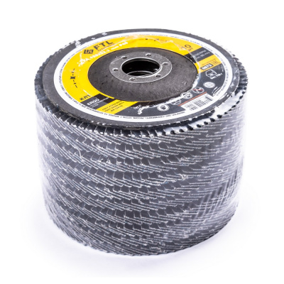 Круг лепестковый для шлифования по нержавеющей стали FTL Ergo цирконий 27 125 х 22,2 мм P40 по ценам производителя в Краснодаре с доставкой по всей России