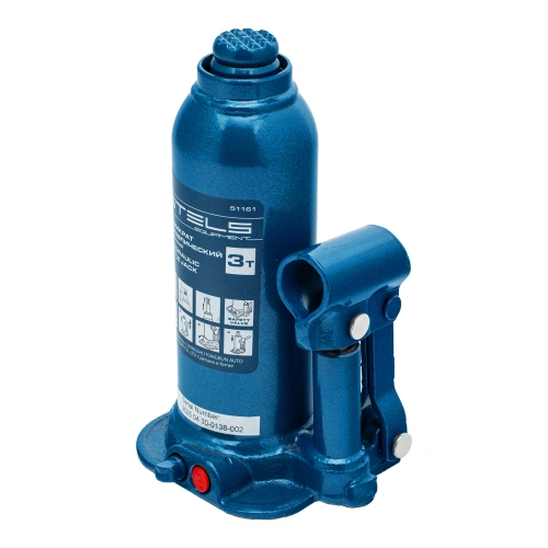 Домкрат гидравлический бутылочный, 3 т, h подъема 188-363 мм Stels по ценам производителя в Краснодаре с доставкой по всей России